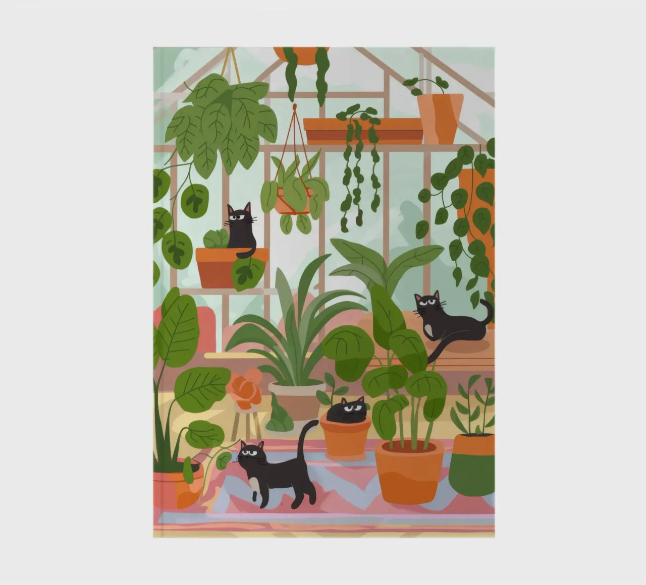 Botanical Sanctuary notebook by Artie Shifa