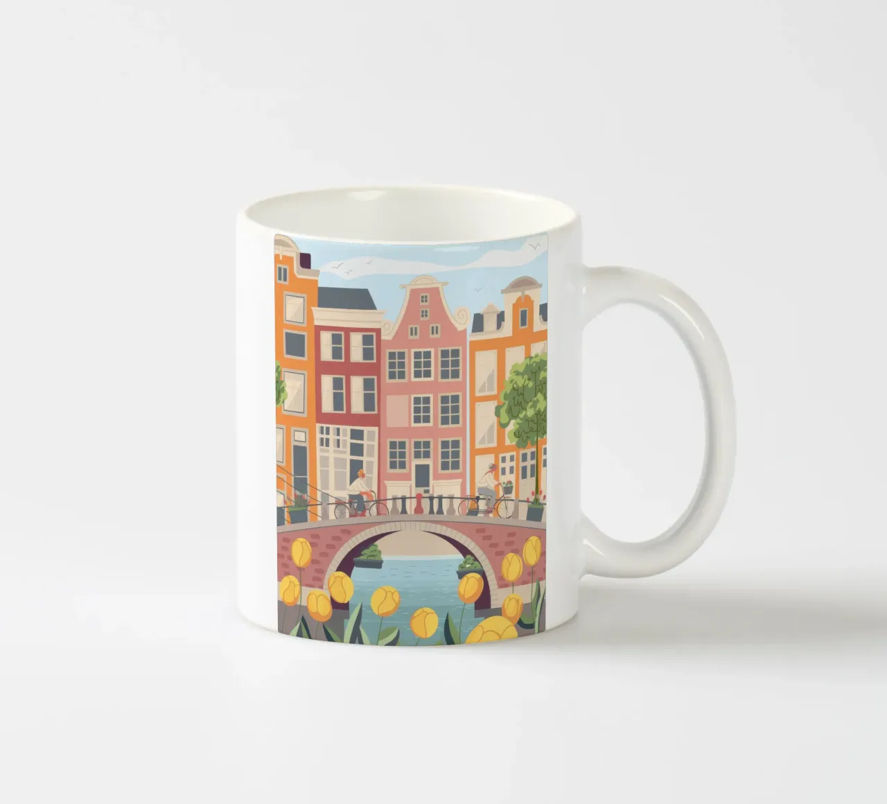 Riflessioni sul canale tazza in ceramica da Artie Shifa