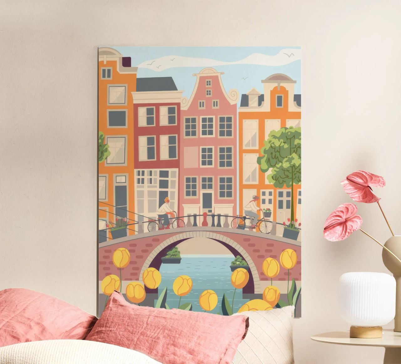 Kanaal Reflecties poster van Artie Shifa