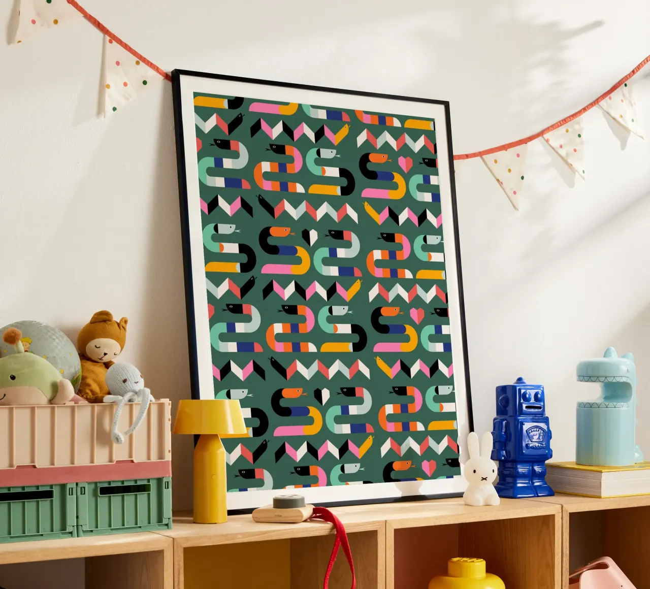 Rainbow Snakes poster da susanapaz