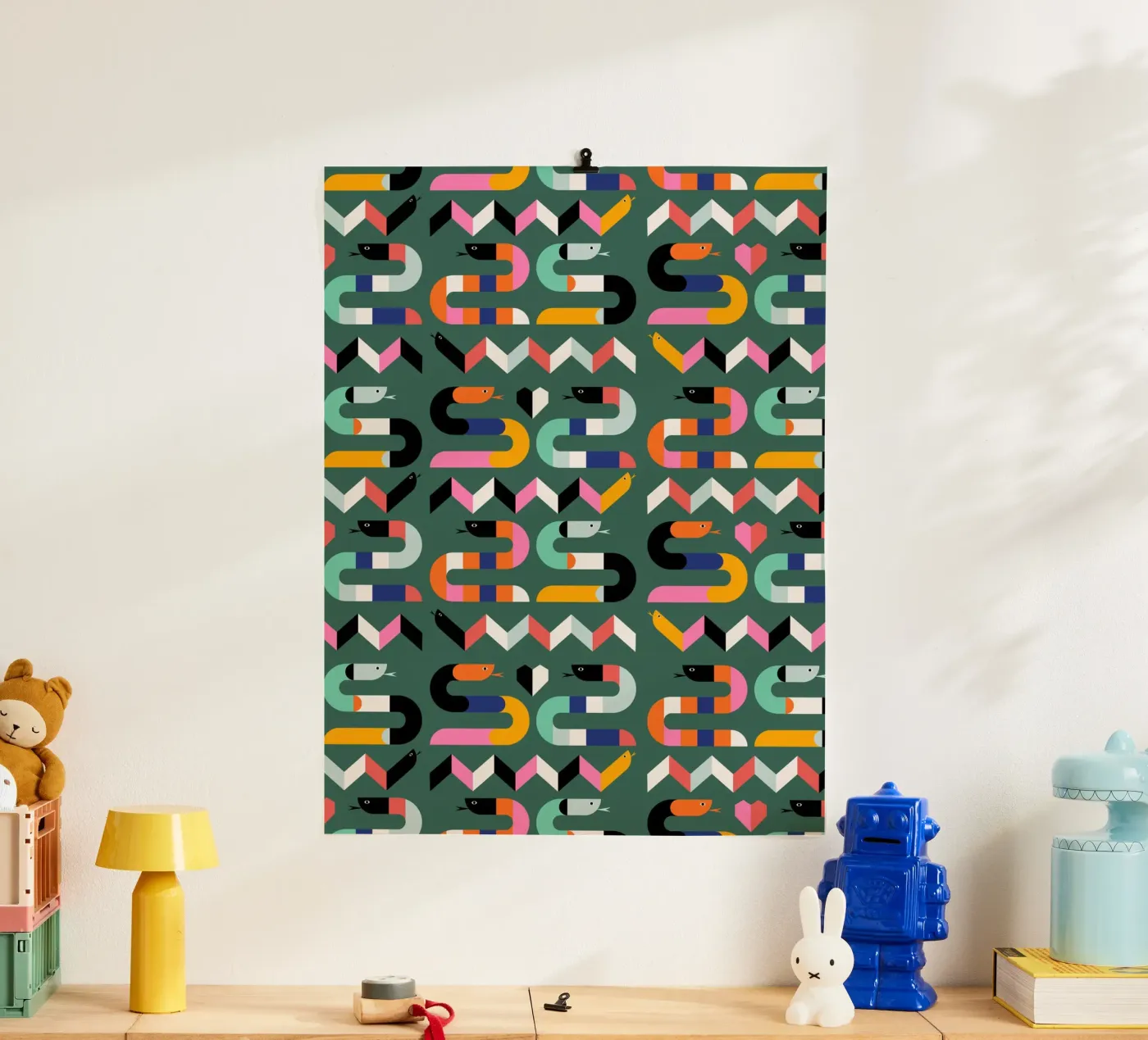 Rainbow Snakes poster da susanapaz