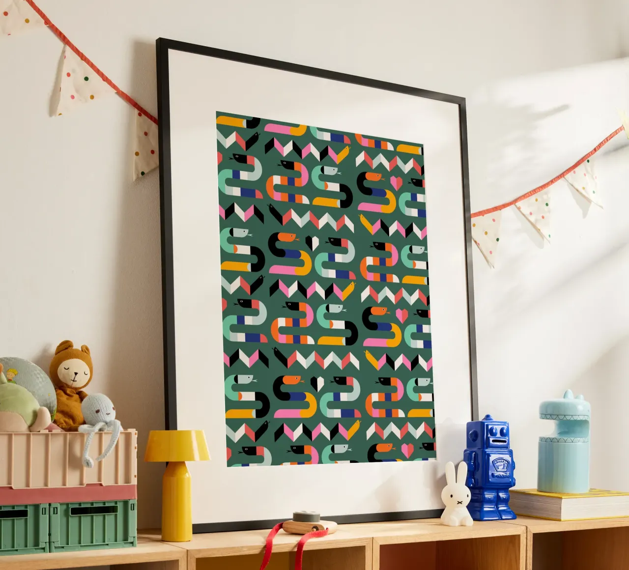 Rainbow Snakes poster da susanapaz