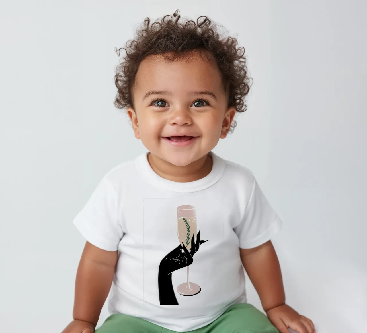 Sorso chic maglietta neonato da Artie Shifa