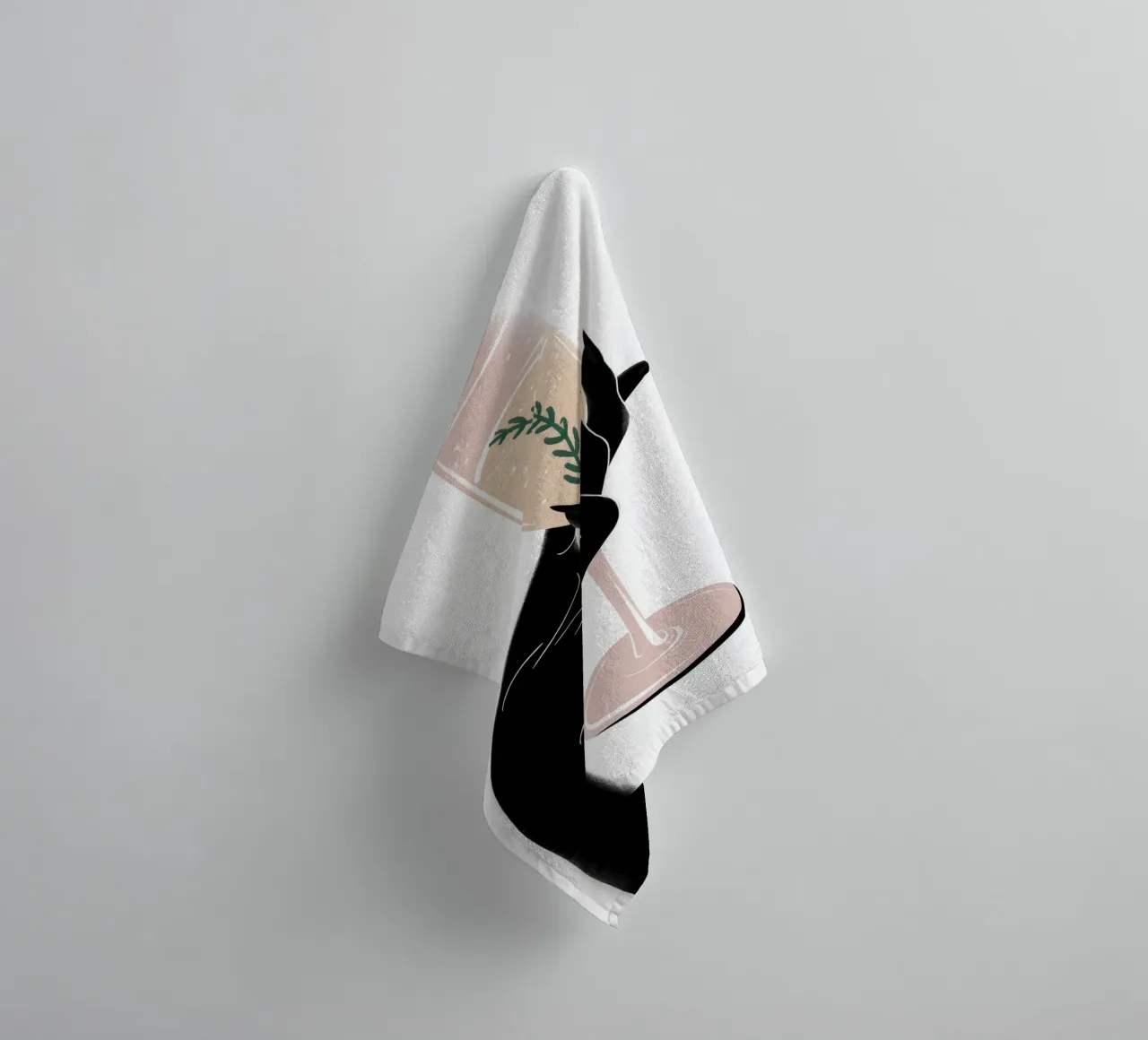 Chic Sip towel by Artie Shifa