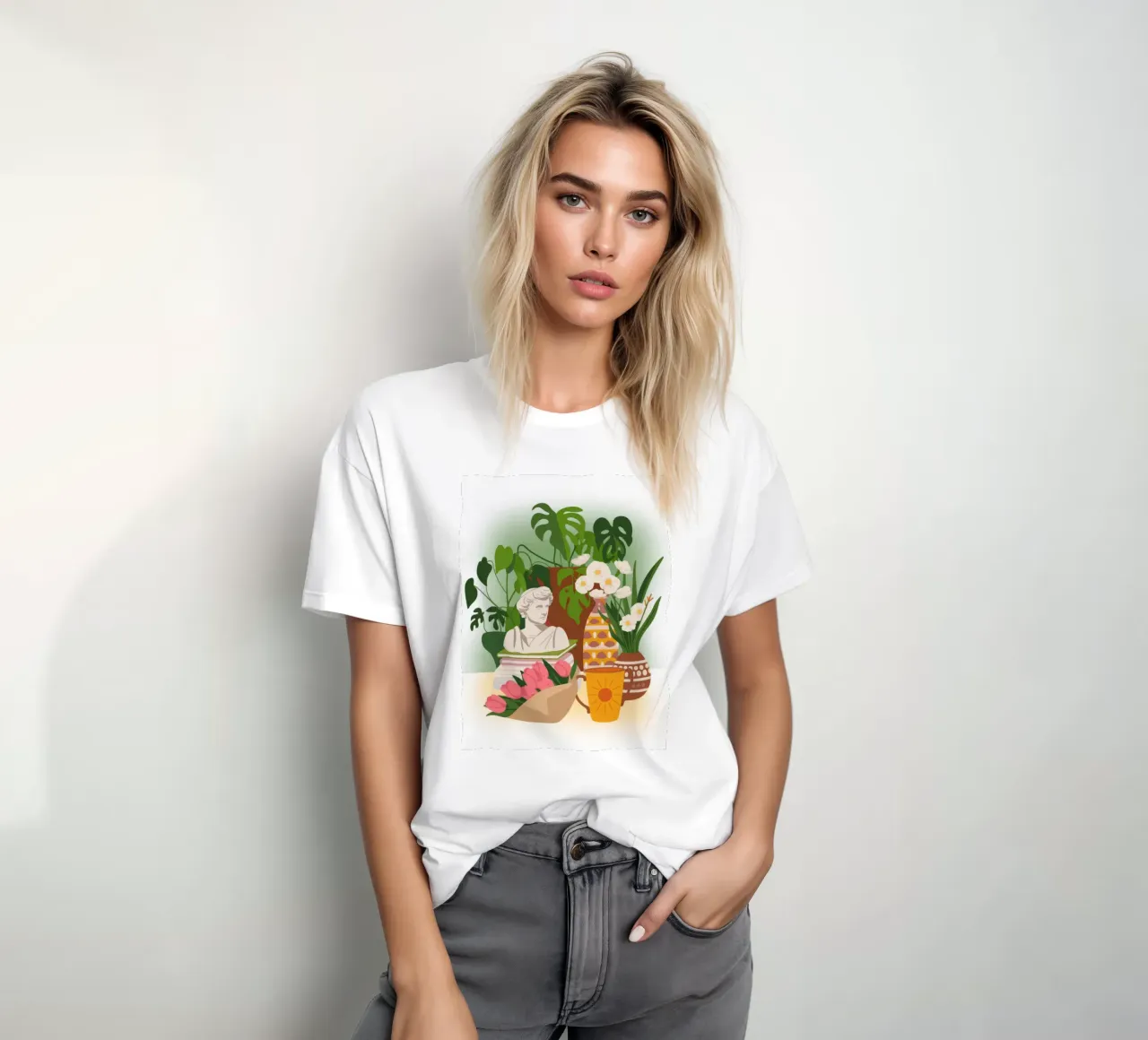 Verde classico t-shirt da Artie Shifa