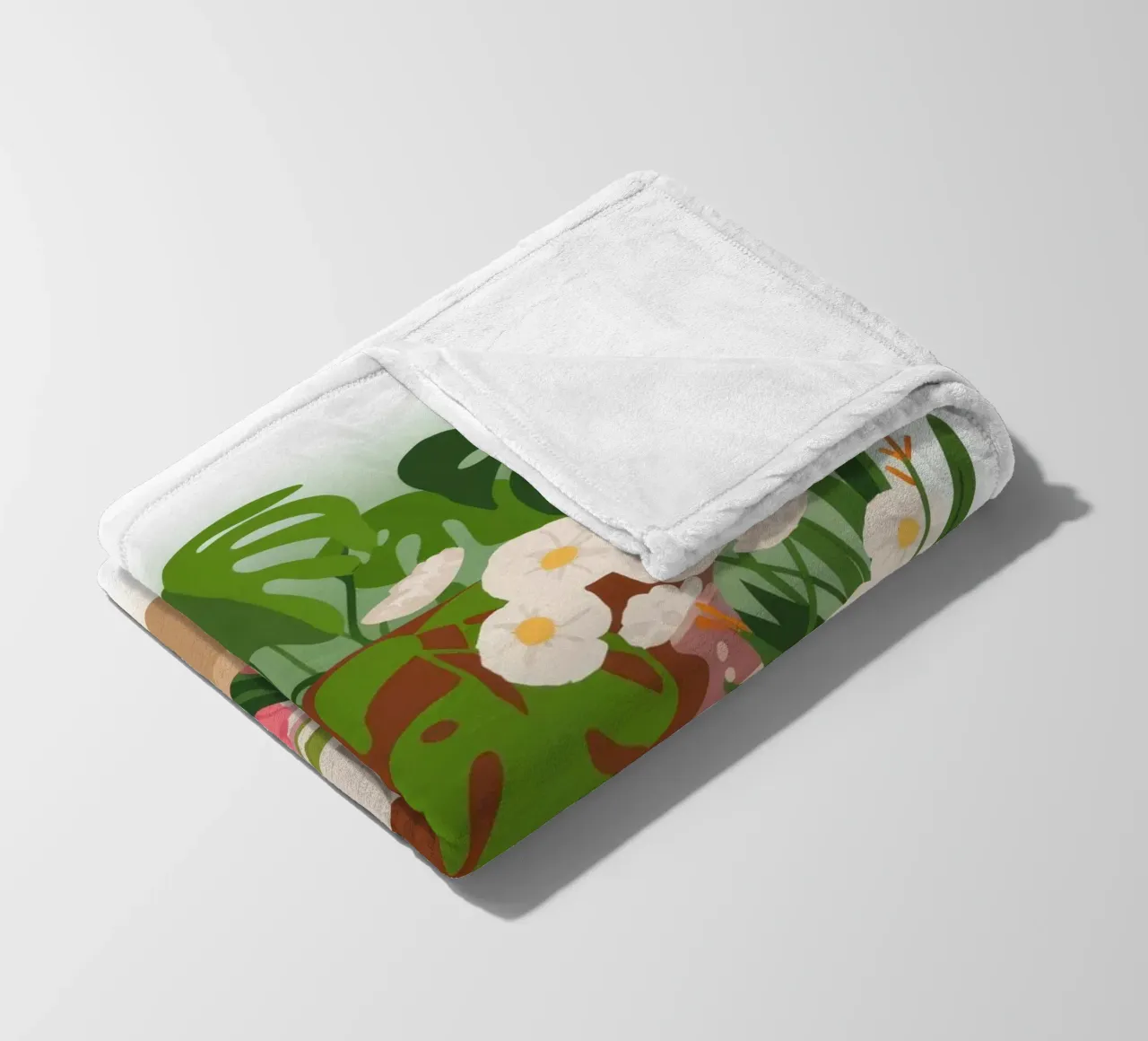 Verde classico coperta in pile da Artie Shifa