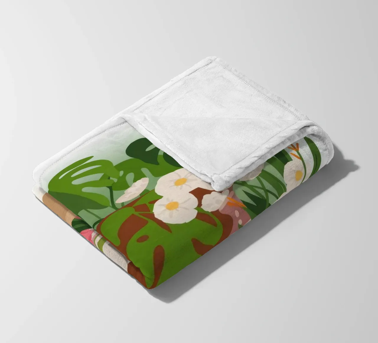 Verde classico coperta in pile da Artie Shifa