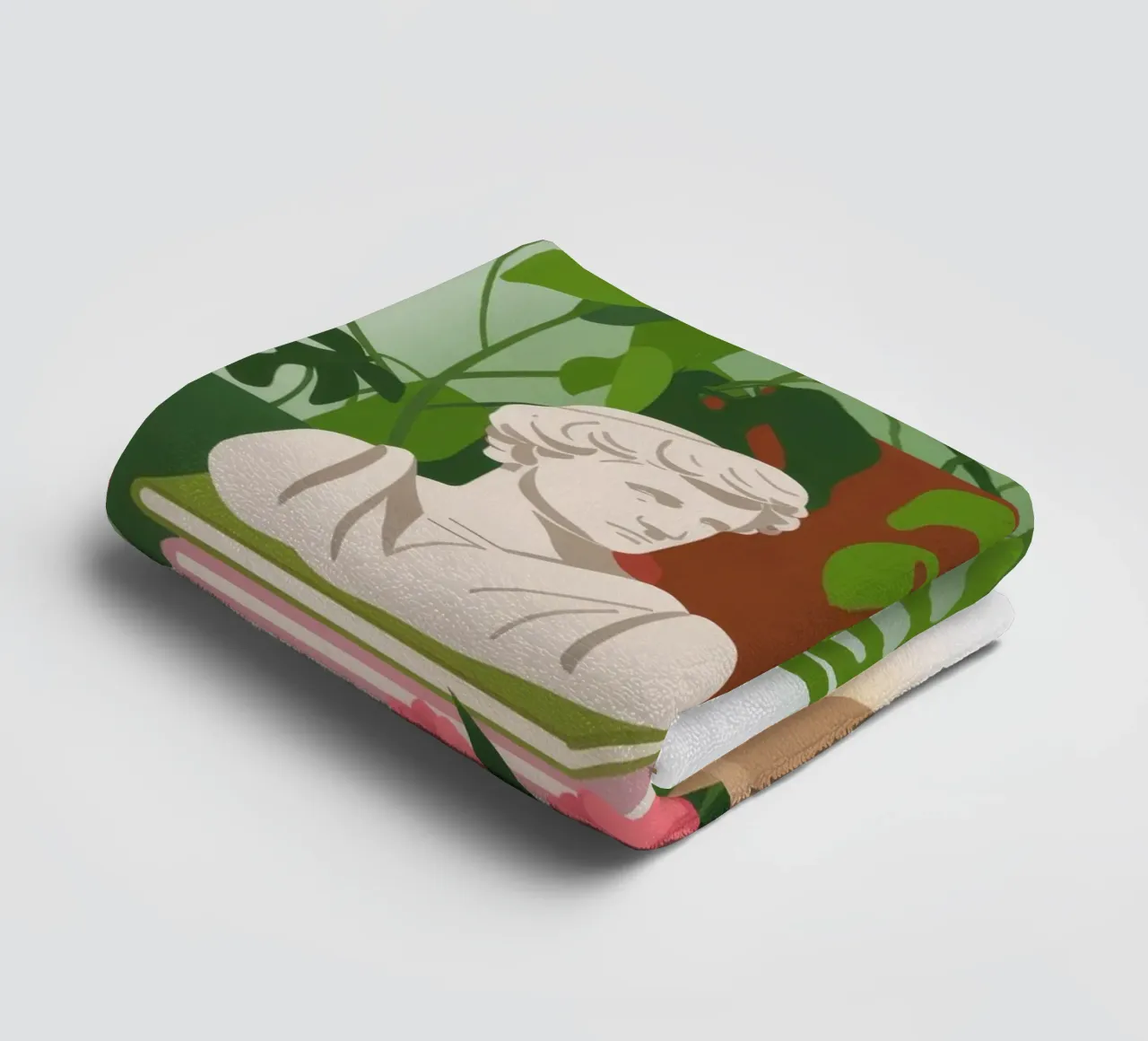 Verde classico asciugamano da bagno da Artie Shifa