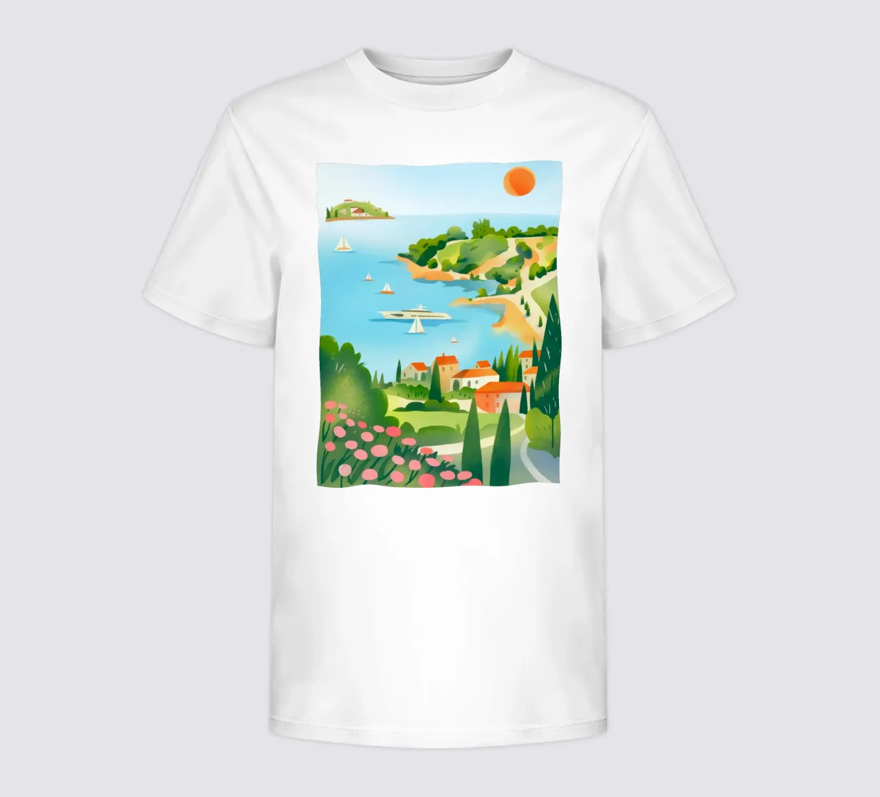 Beatitudine costiera t-shirt bambini da Artie Shifa