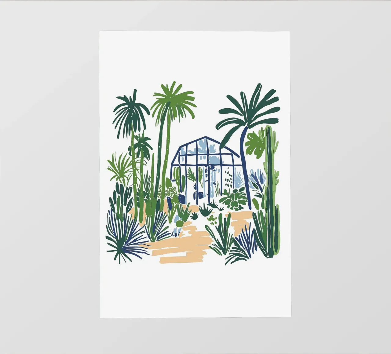 Giardino botanico telo in pvc da CKM
