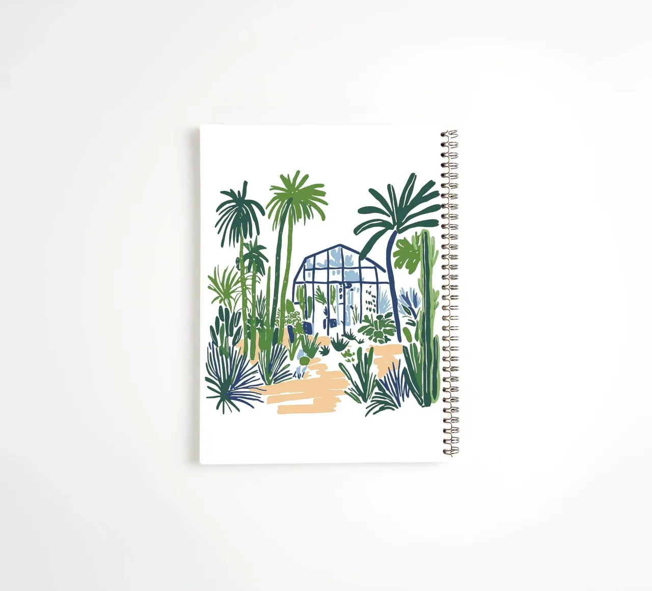 Botanical Garden spiral notebook by CKM