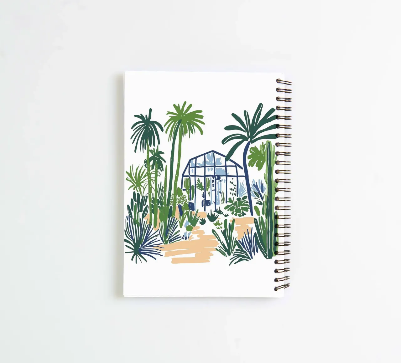 Botanical Garden spiral notebook by CKM