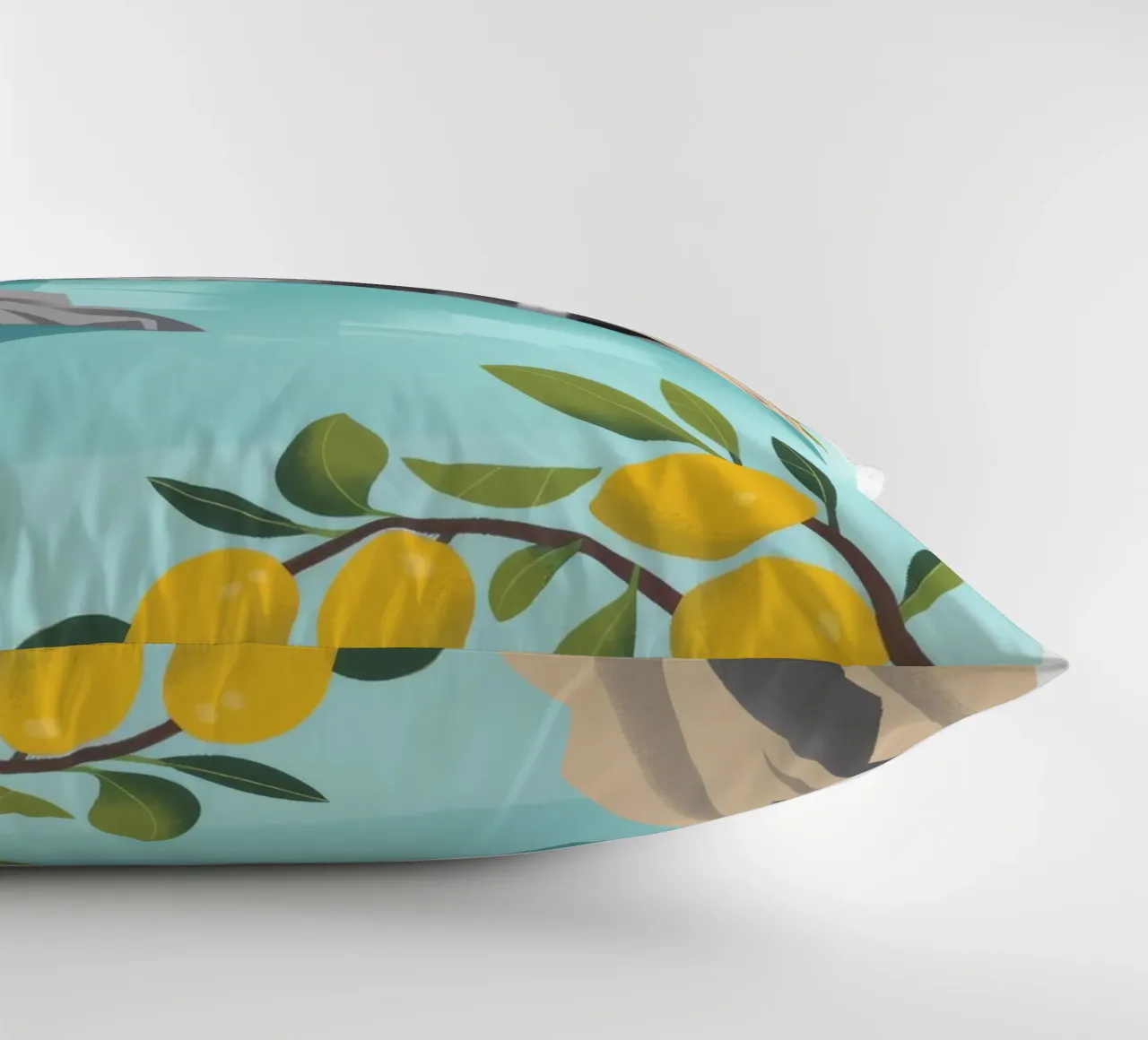 Coastal Charm decorative cushion by Artie Shifa