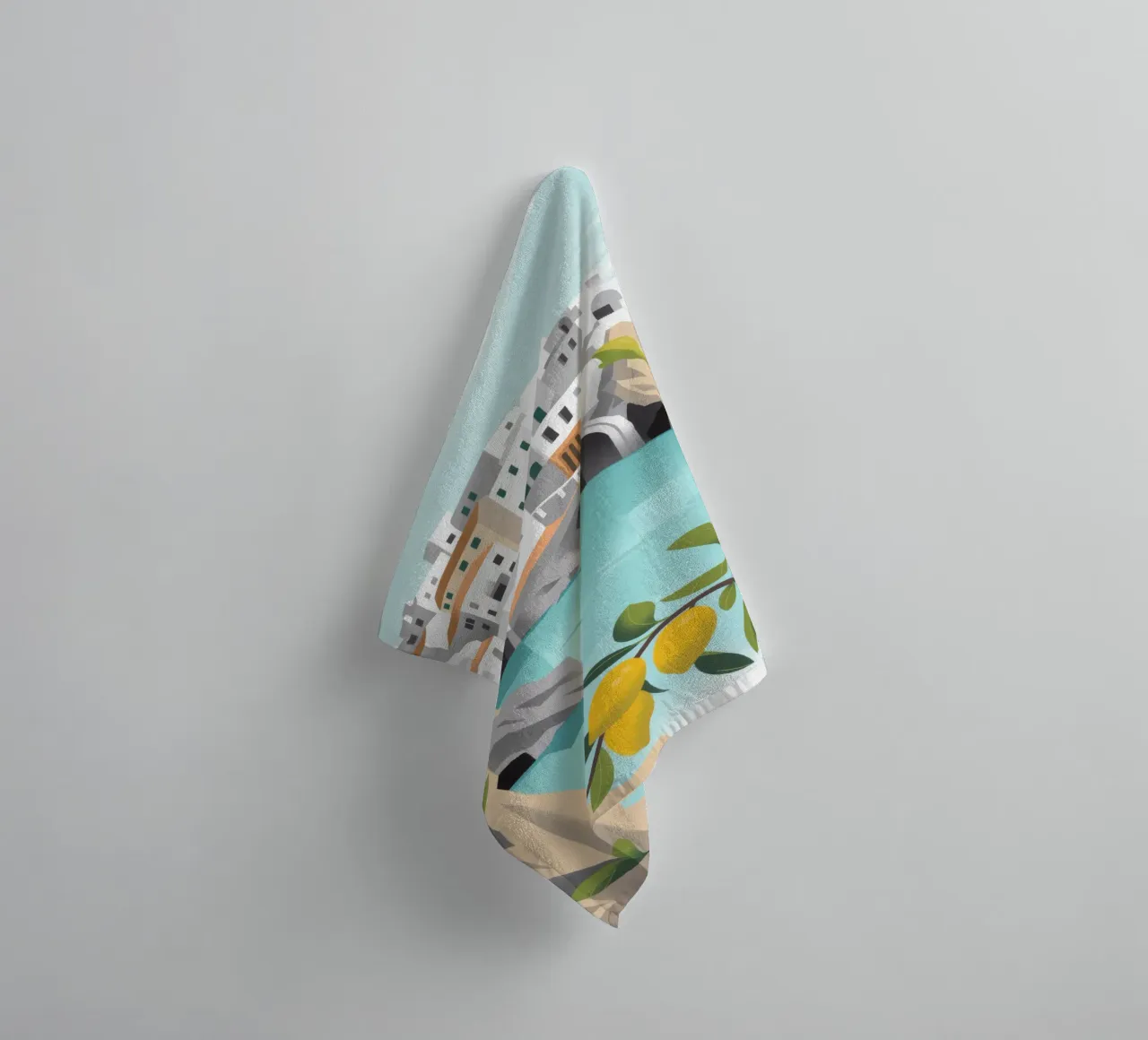 Coastal Charm towel by Artie Shifa