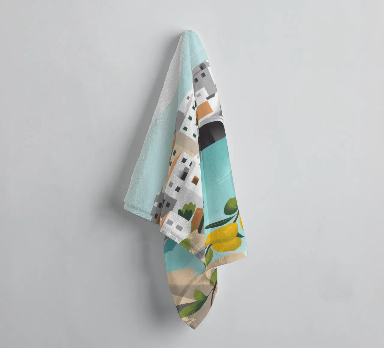 Coastal Charm towel by Artie Shifa