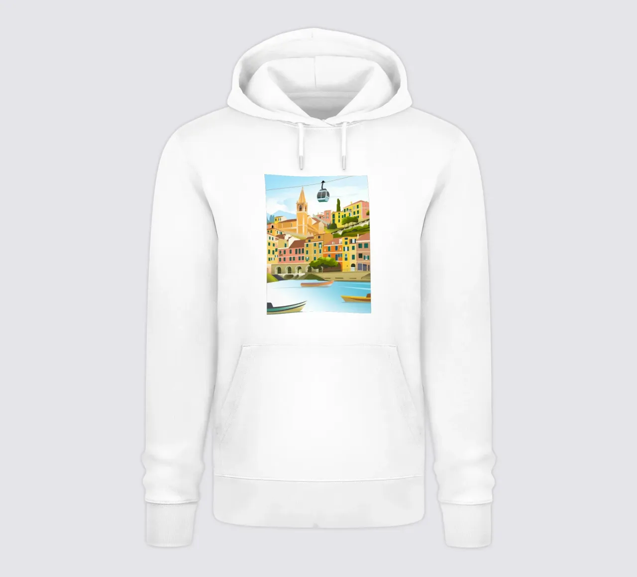 Porto colorato felpa con cappuccio da Artie Shifa