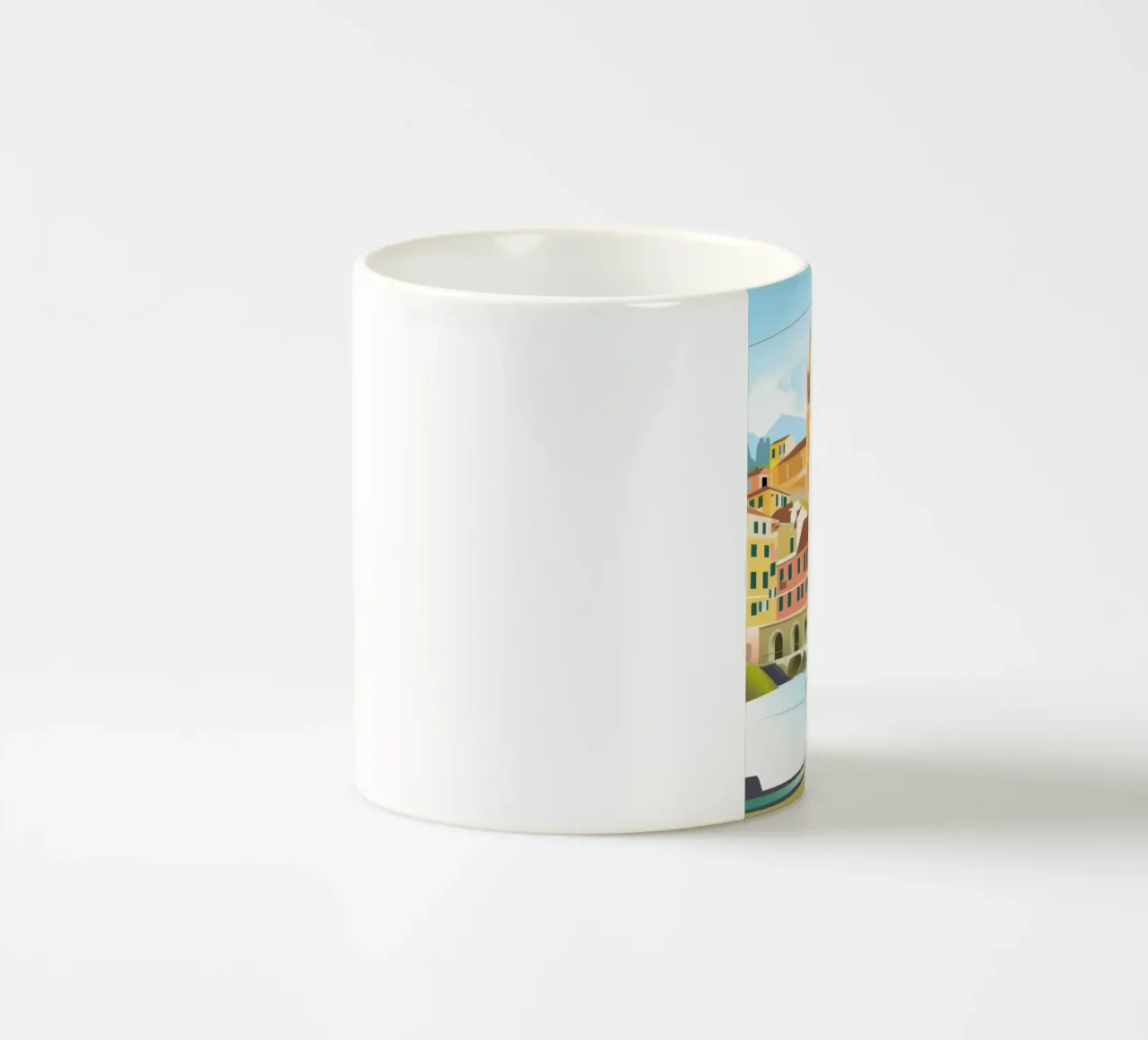 Porto colorato tazza in ceramica da Artie Shifa
