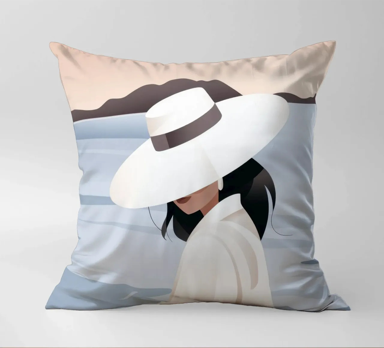 Acque contemplative cuscino da Artie Shifa
