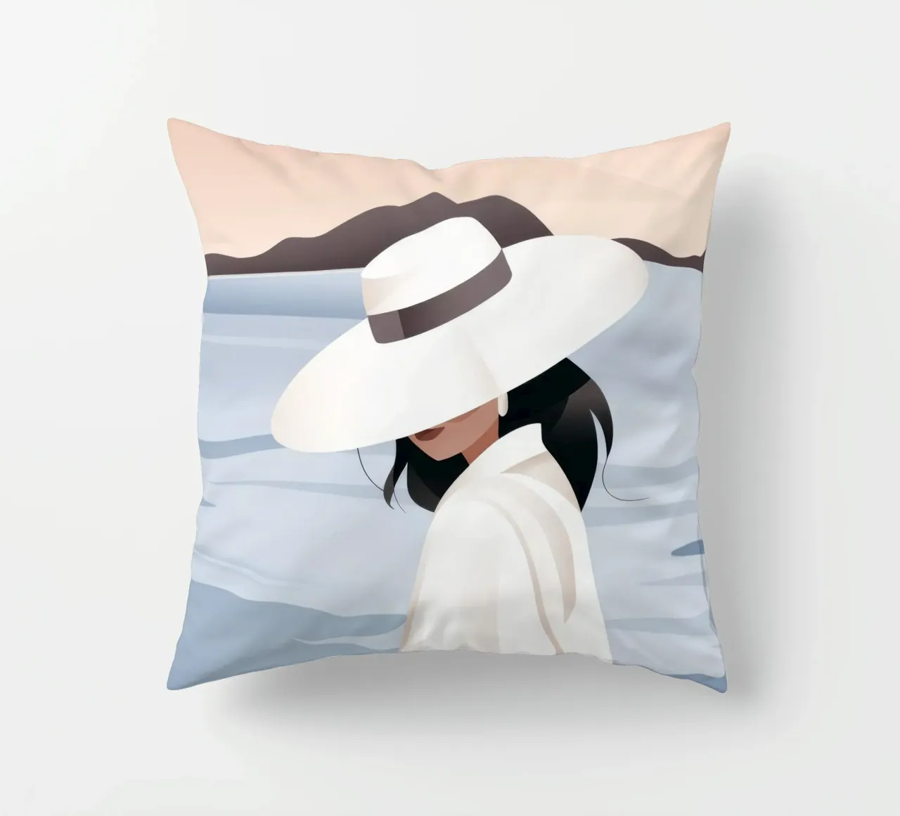 Acque contemplative cuscino da Artie Shifa