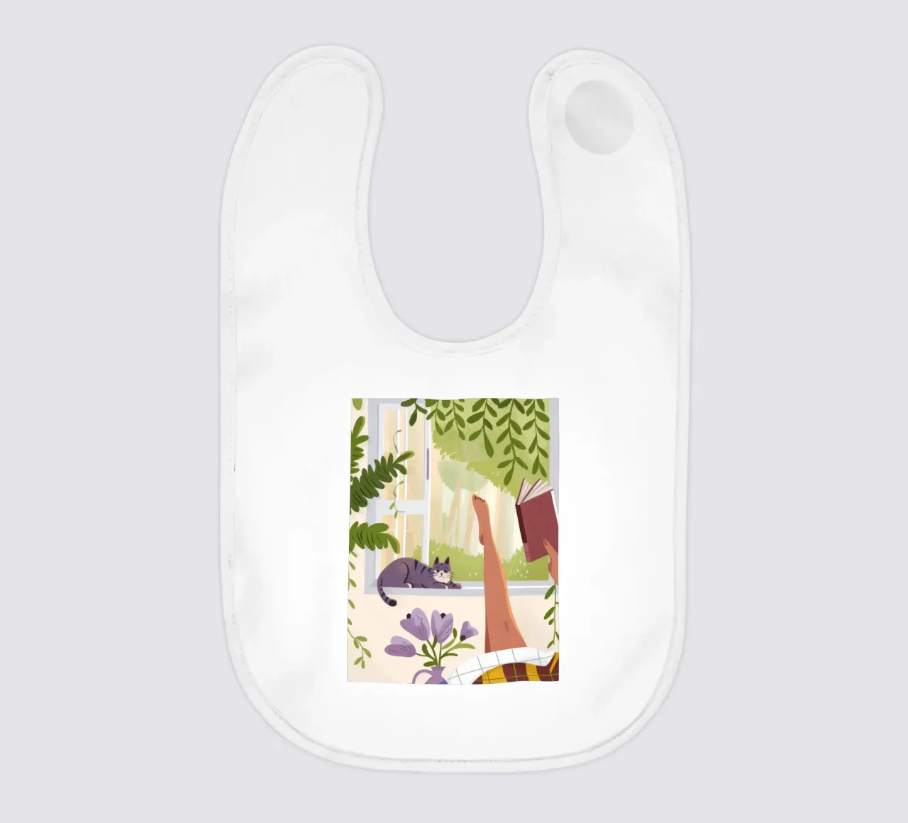 Cozy Corner baby bib by Artie Shifa