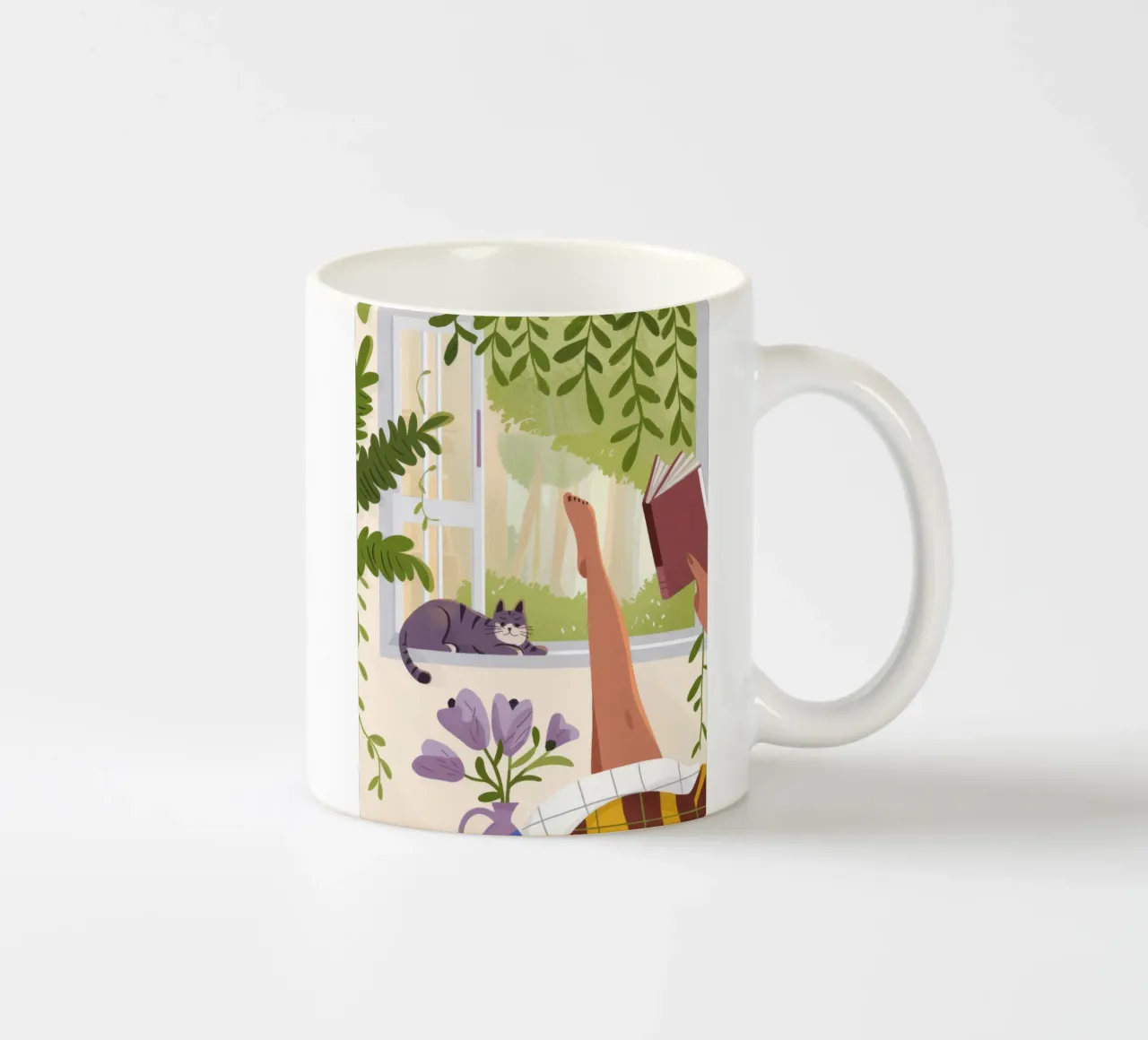 Angolo accogliente tazza in ceramica da Artie Shifa