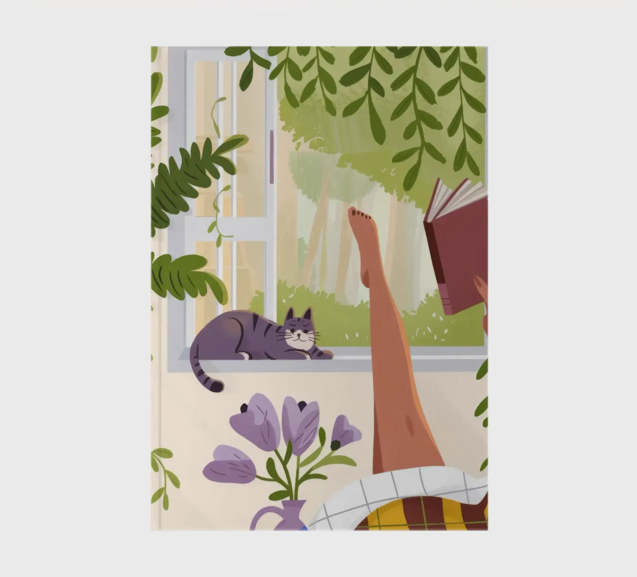 Cozy Corner notebook by Artie Shifa