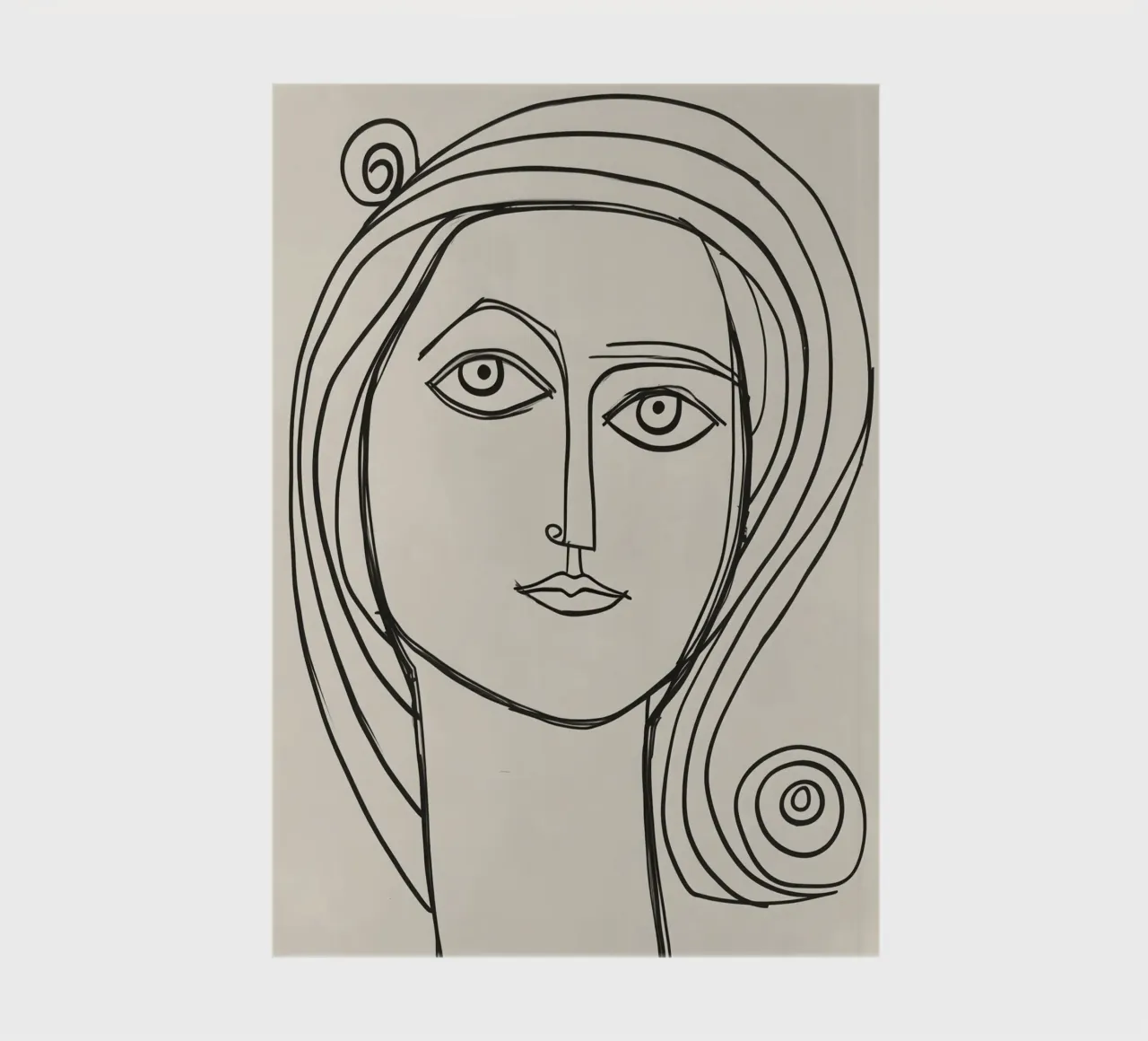 Portrait Amalia | Hand drawing notebook by Autofocus