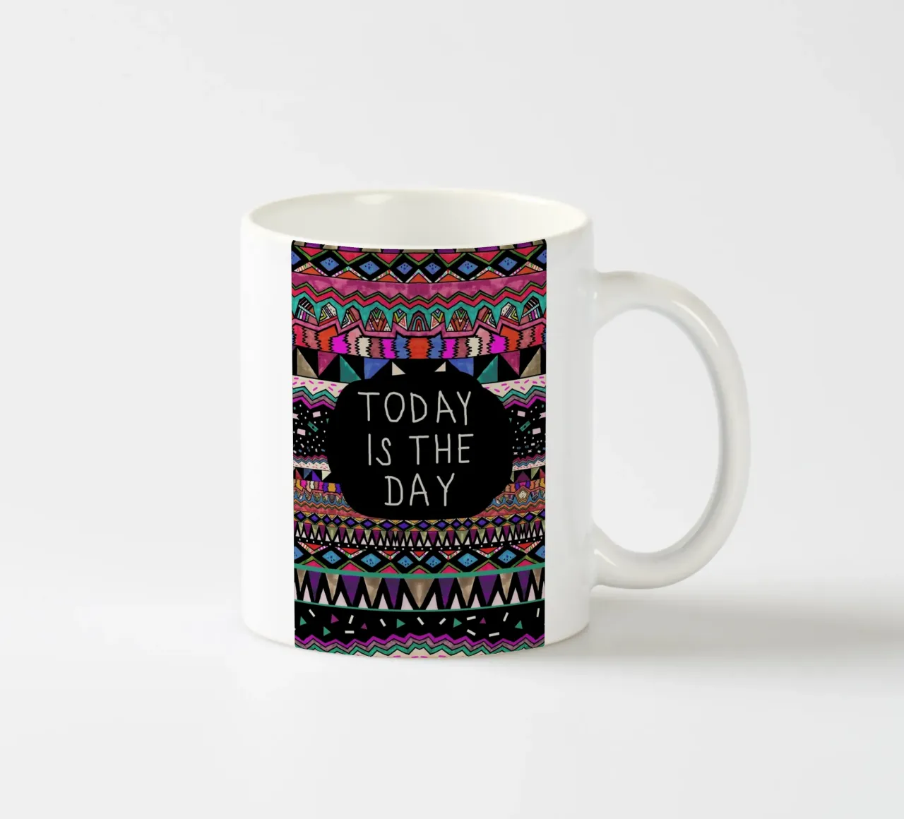 Today is the day tazza in ceramica da Vasare Nar