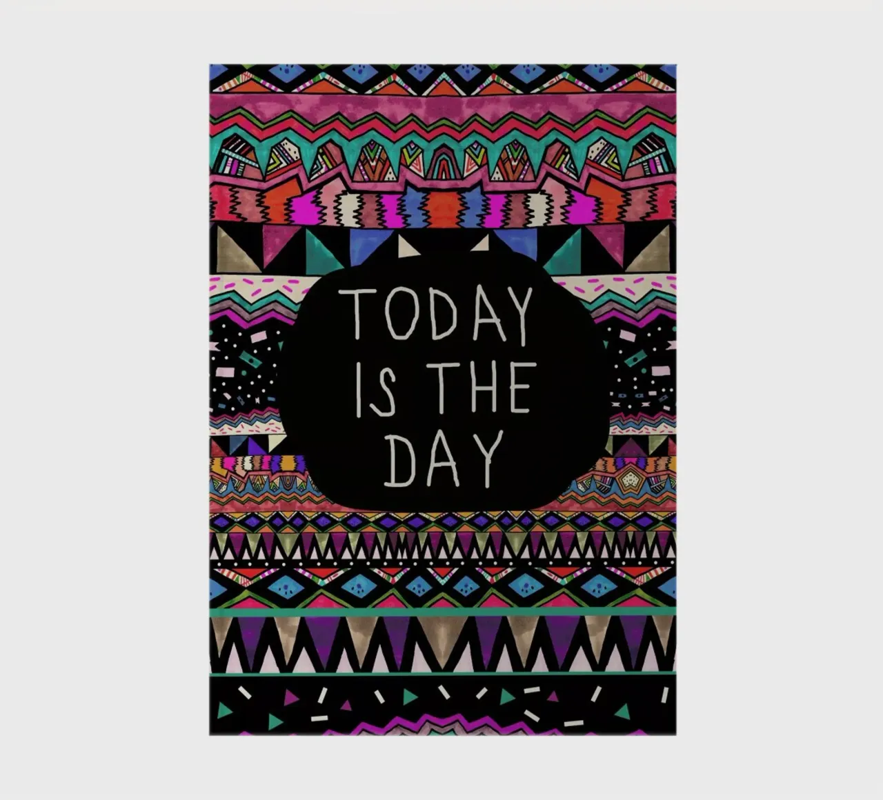 Today is the day notebook by Vasare Nar