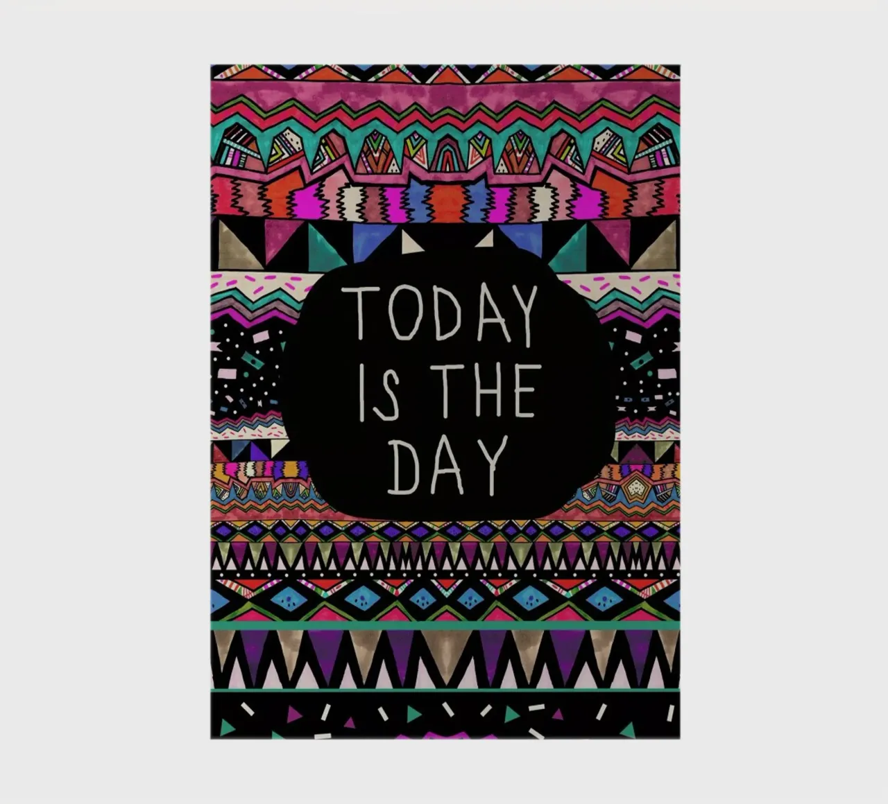 Today is the day notebook by Vasare Nar