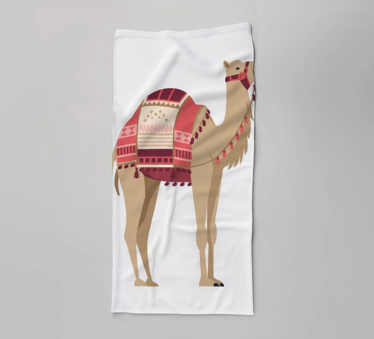 Desert Wanderer towel by Artie Shifa