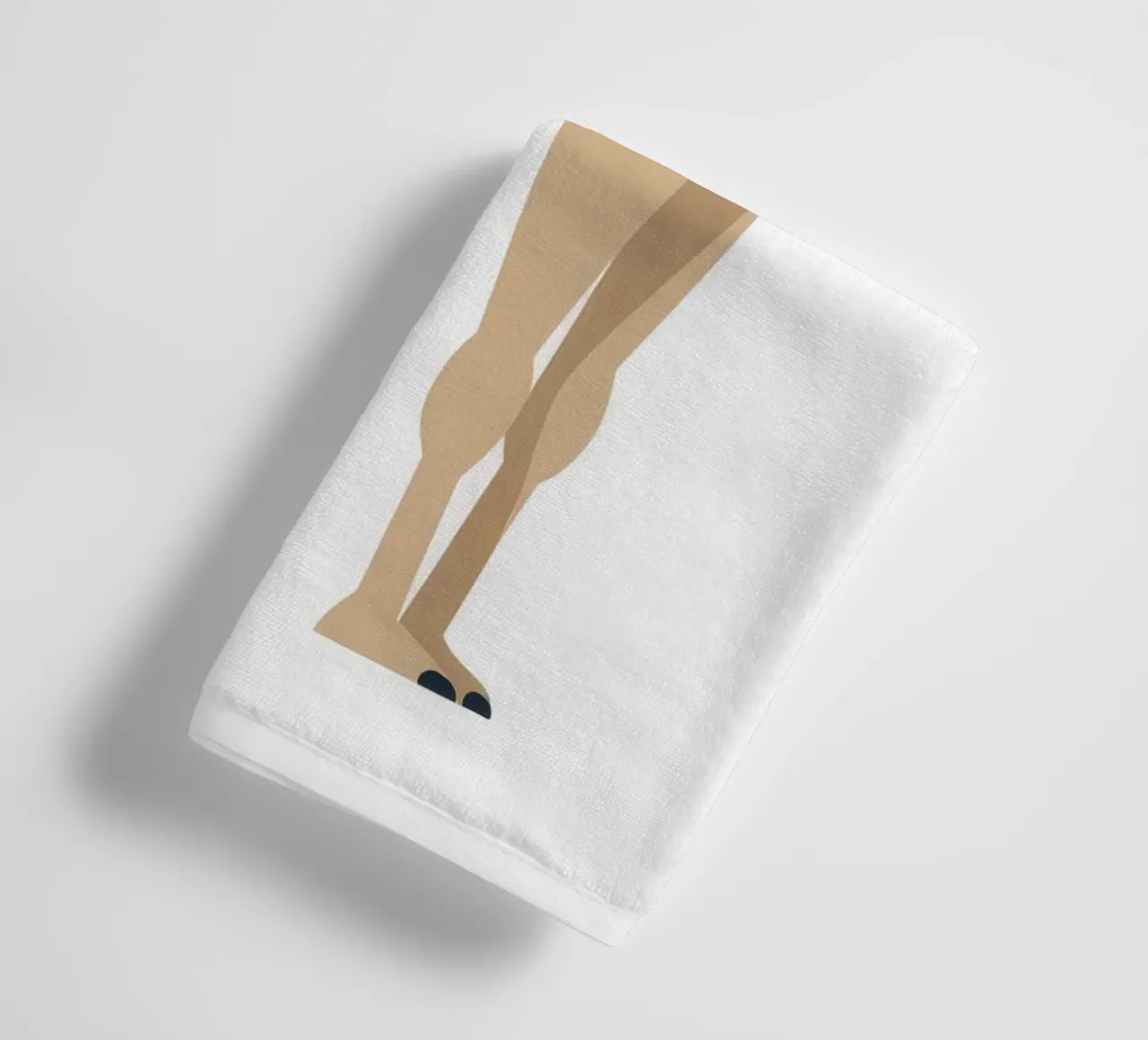 Desert Wanderer towel by Artie Shifa