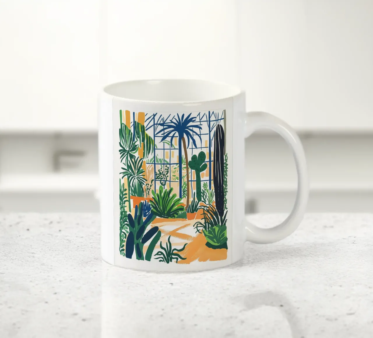 Casa del cactus tazza in ceramica da CKM