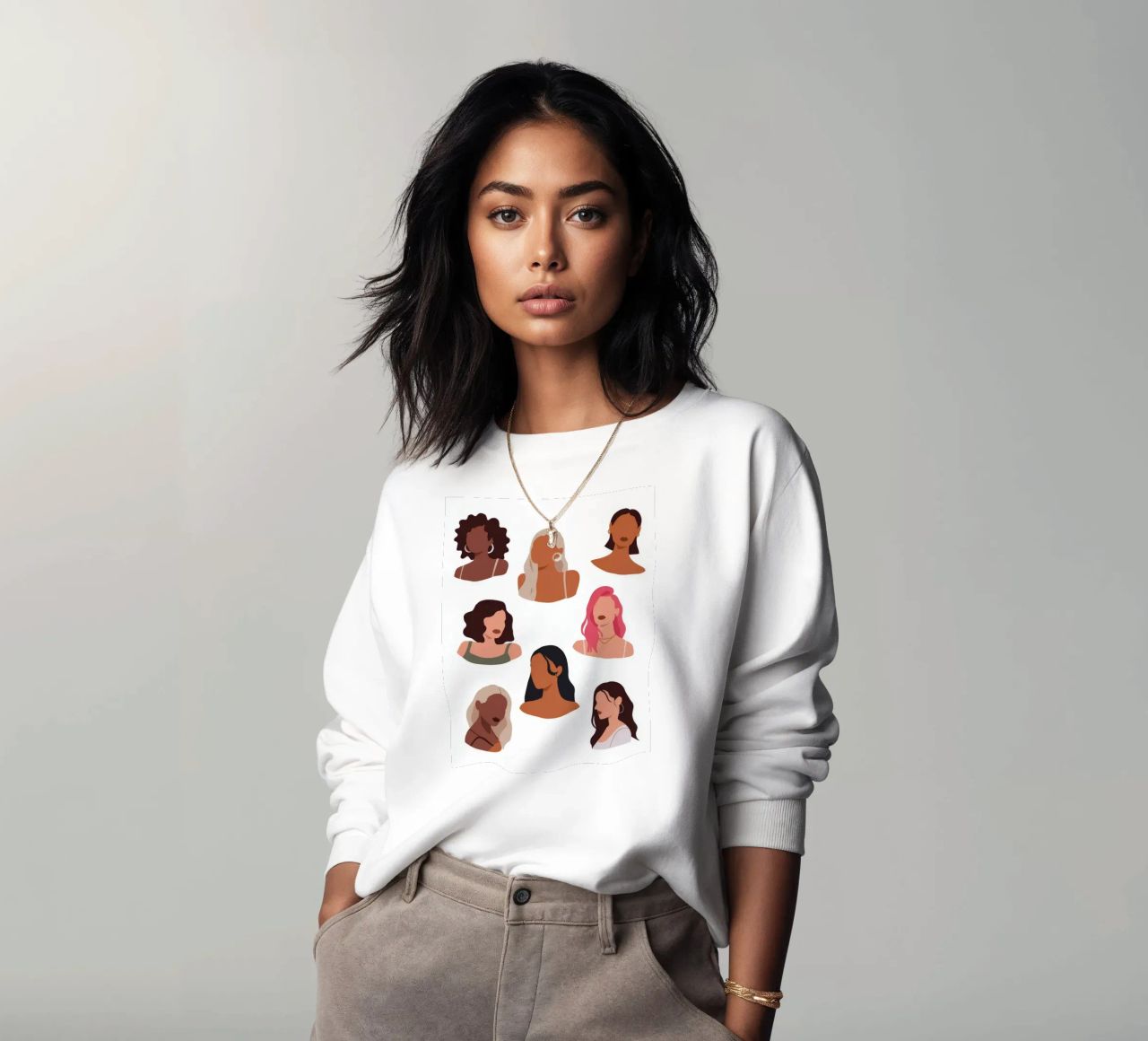 Diversité de la beauté sweat de Artie Shifa