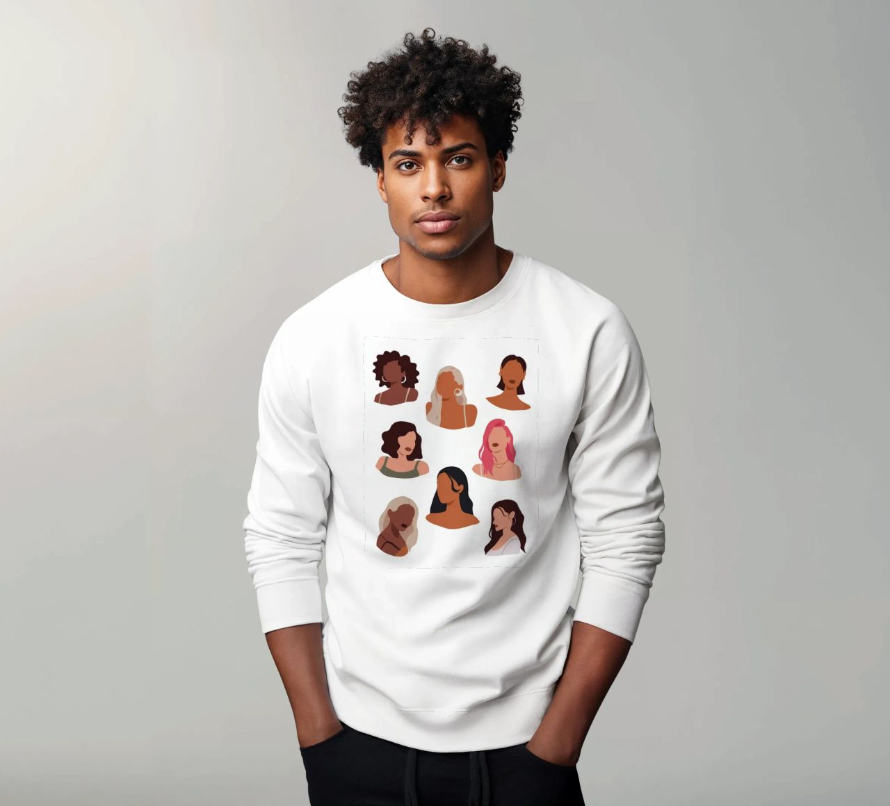 Diversité de la beauté sweat de Artie Shifa