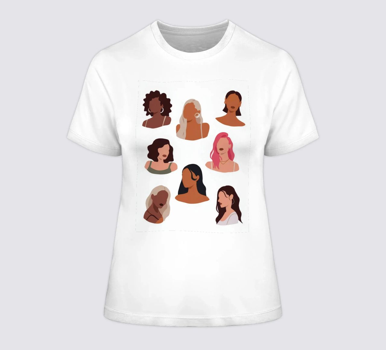 Vielfältige Schönheit Frauen T-Shirt von Artie Shifa