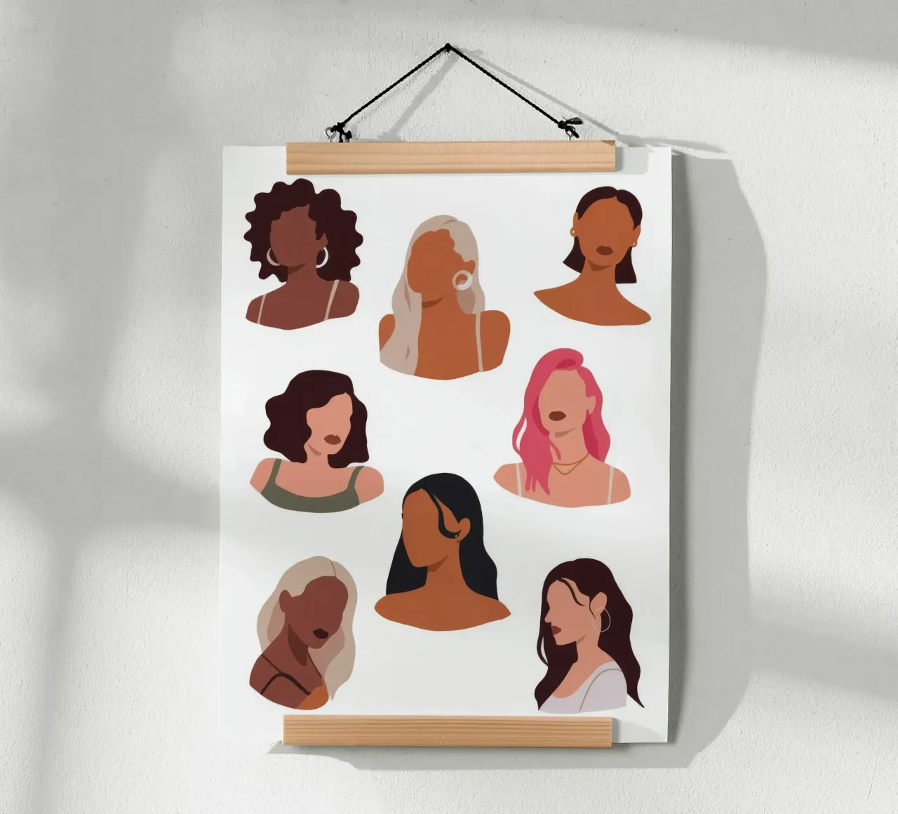 Bellezza diversa poster da Artie Shifa