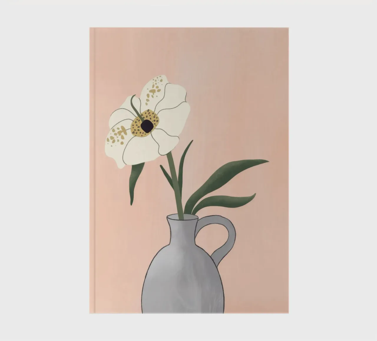 Elegant Bloom notebook by Artie Shifa