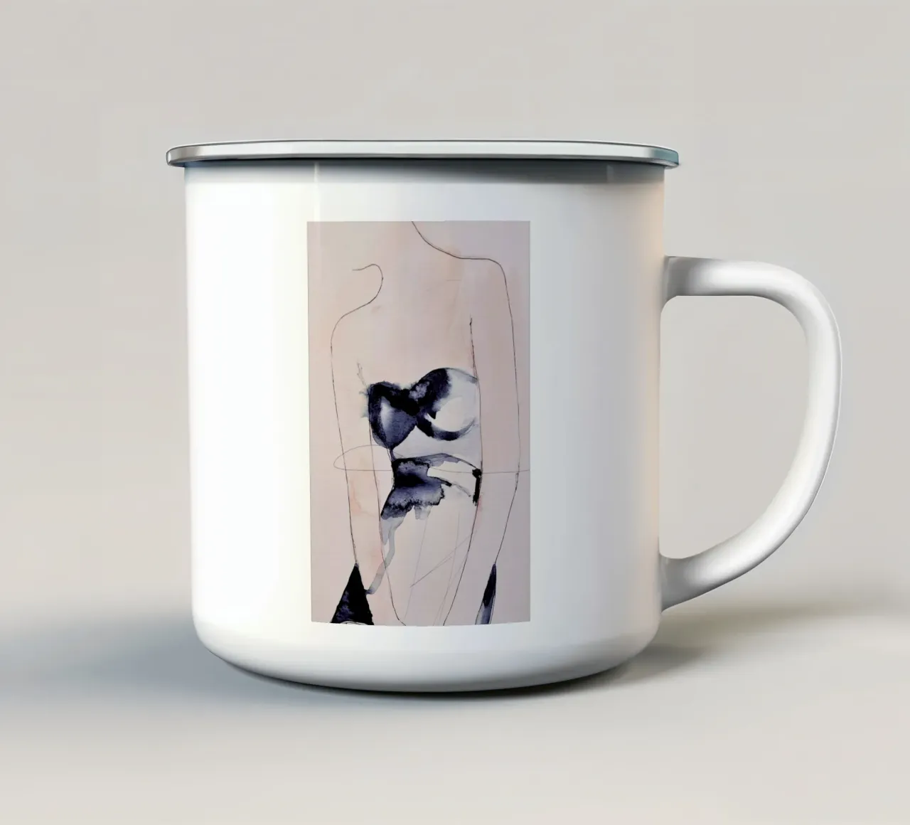 Figure 4 tazza in smalto da Leigh Viner