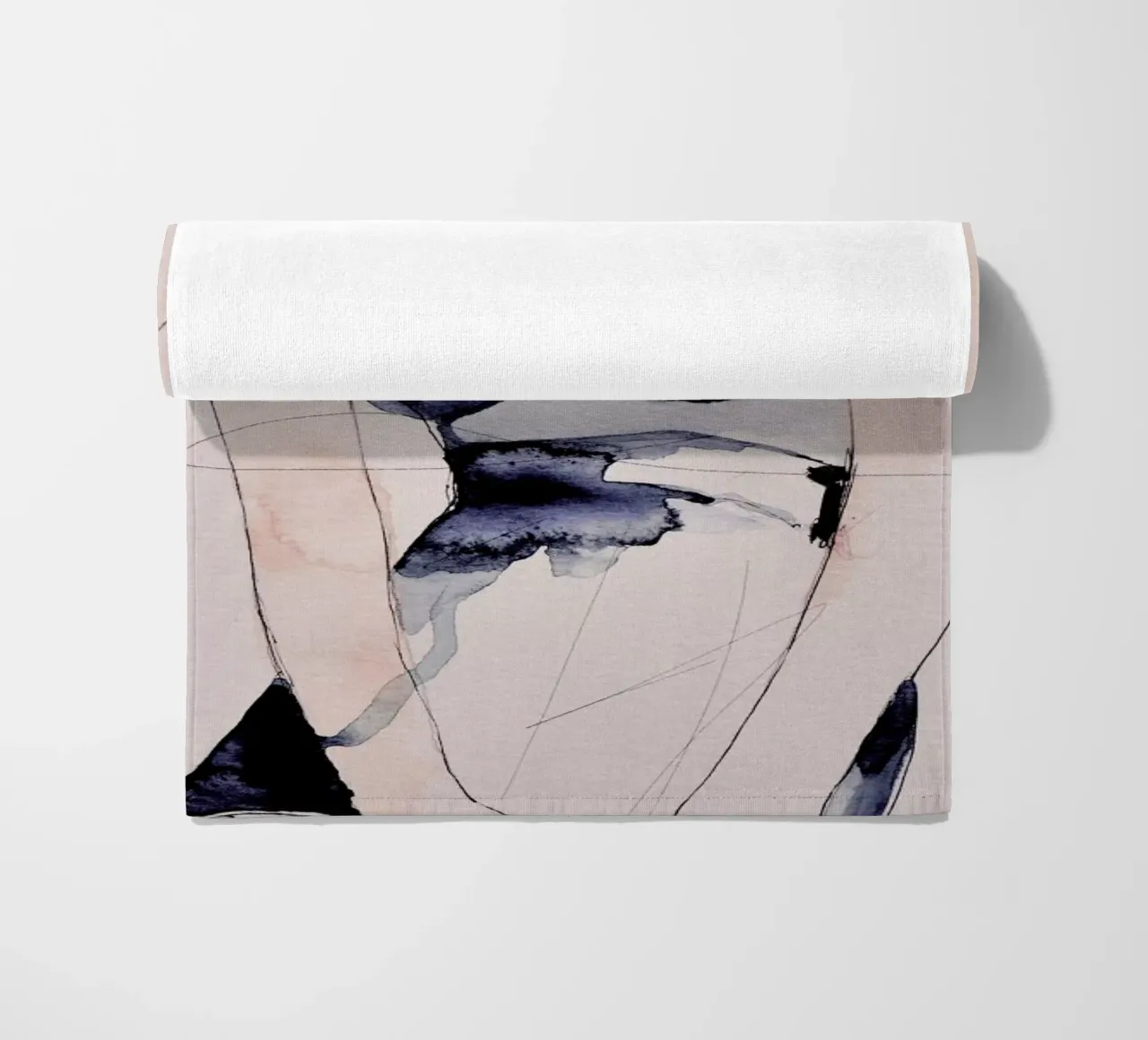 Figure 4 beach towel by Leigh Viner