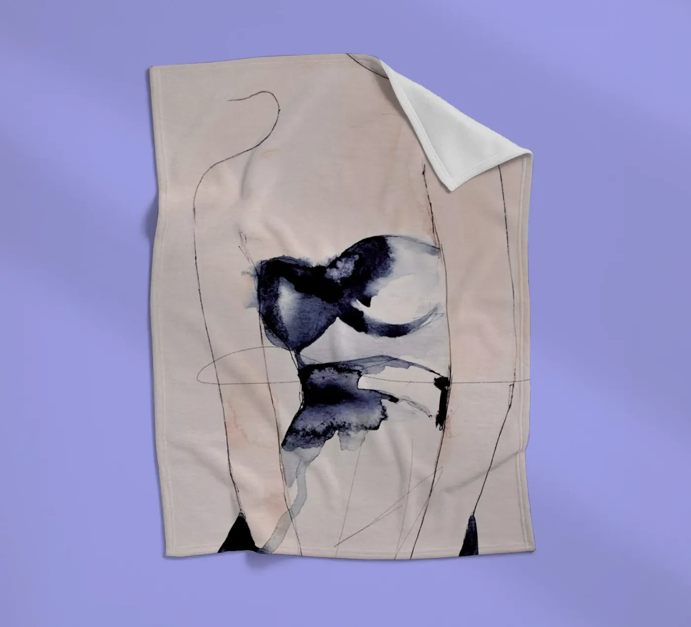 Figure 4 fleecedeken van Leigh Viner