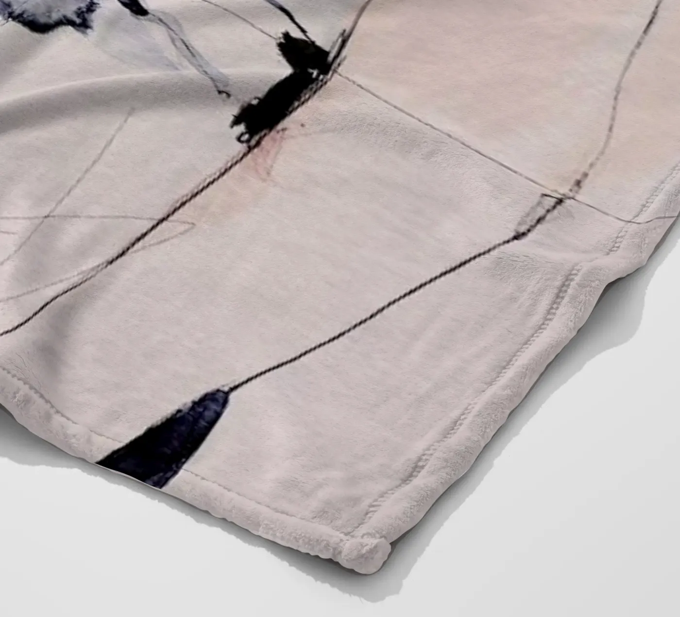 Figure 4 fleecedeken van Leigh Viner