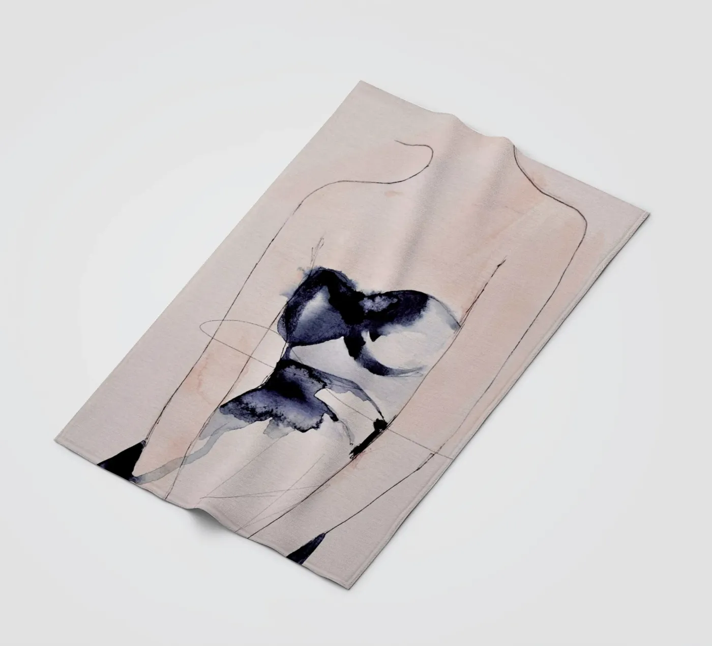 Figure 4 fleecedeken van Leigh Viner