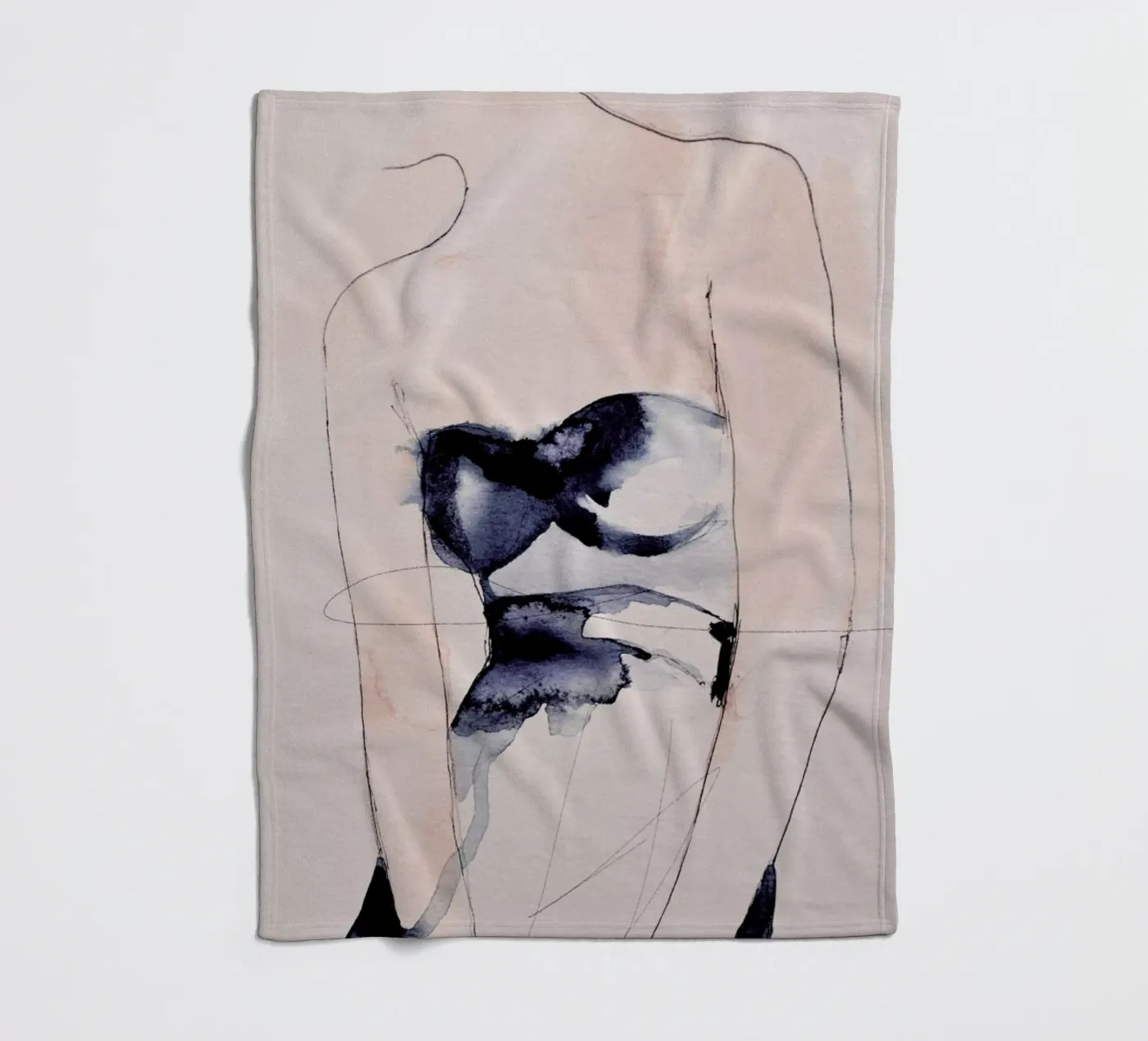 Figure 4 fleecedeken van Leigh Viner