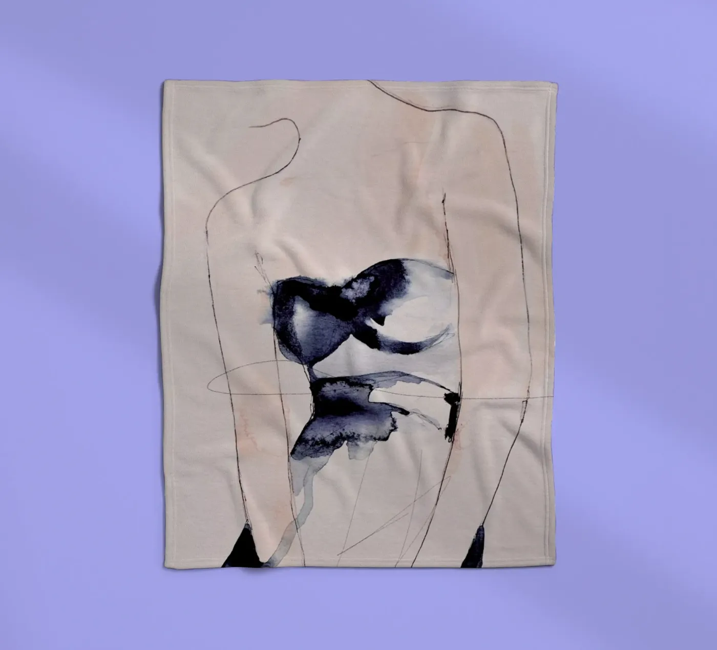 Figure 4 fleecedeken van Leigh Viner