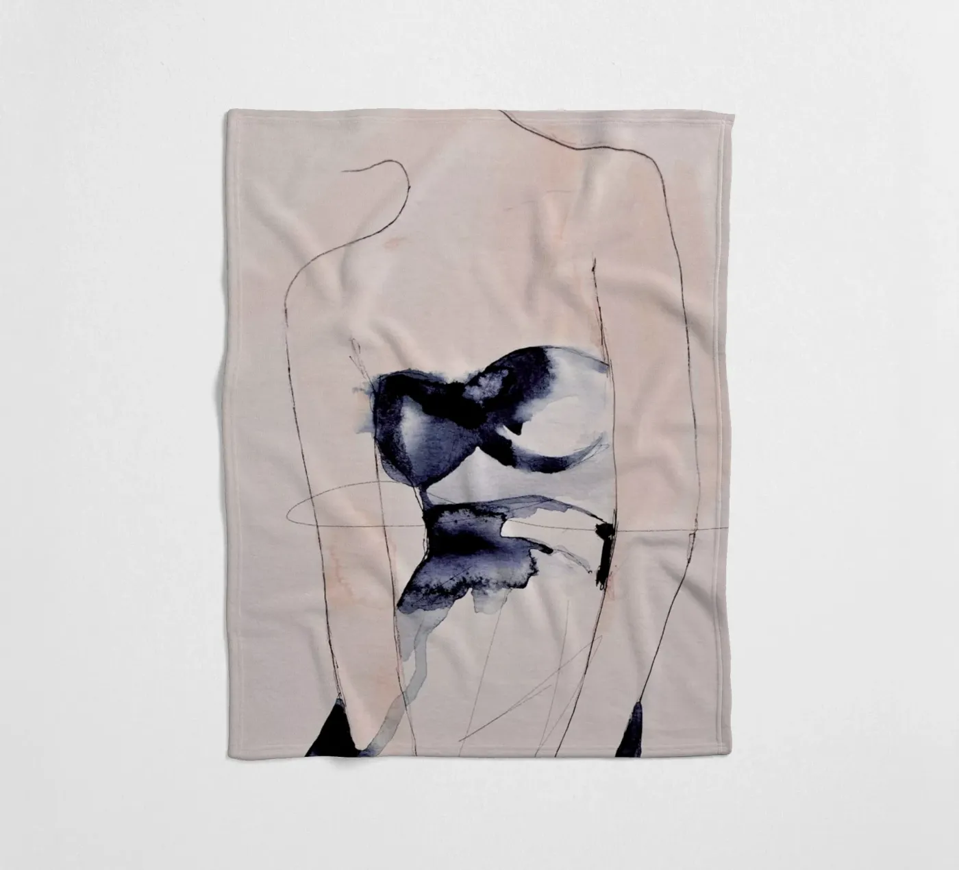 Figure 4 fleecedeken van Leigh Viner