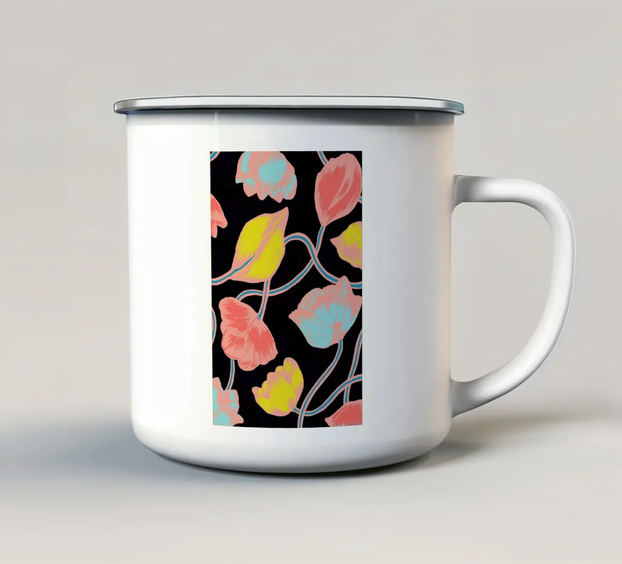Entwined tazza in smalto da Laura O'Connor