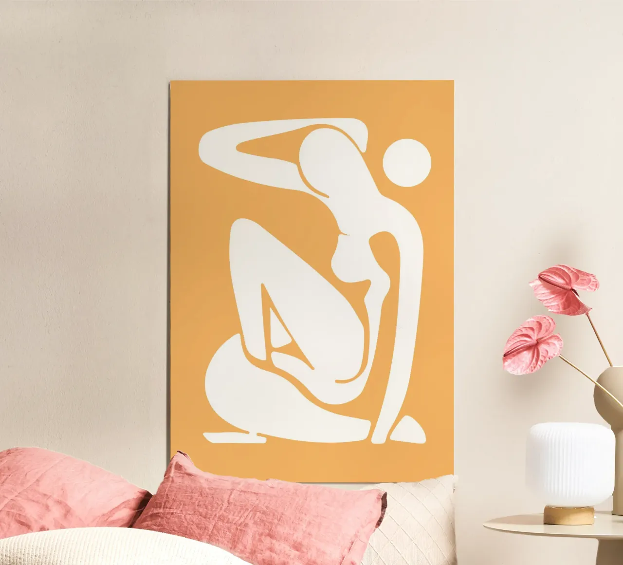 Henri Matisse, Uitgesneden vrouwen Abstracte Kunst poster van pdigitalprints