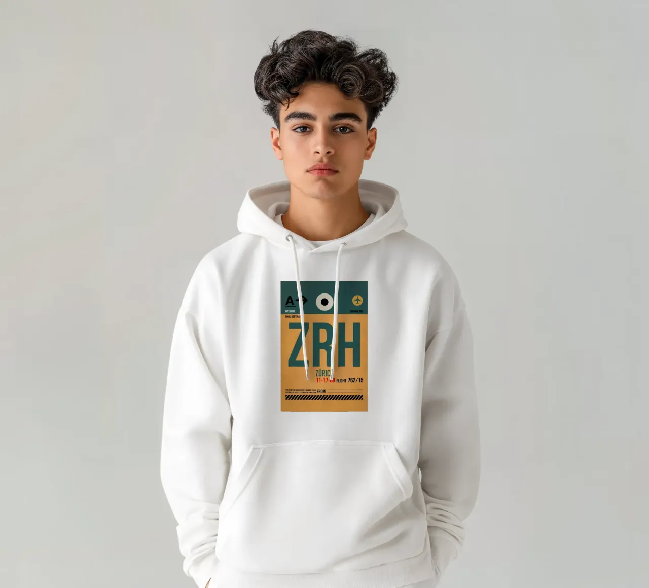 Zurich sudadera con capucha de Naxart