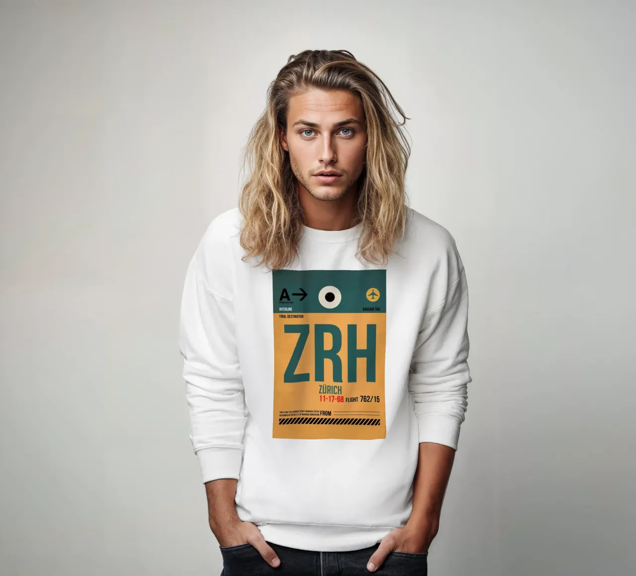 Zurich sweatshirt by Naxart